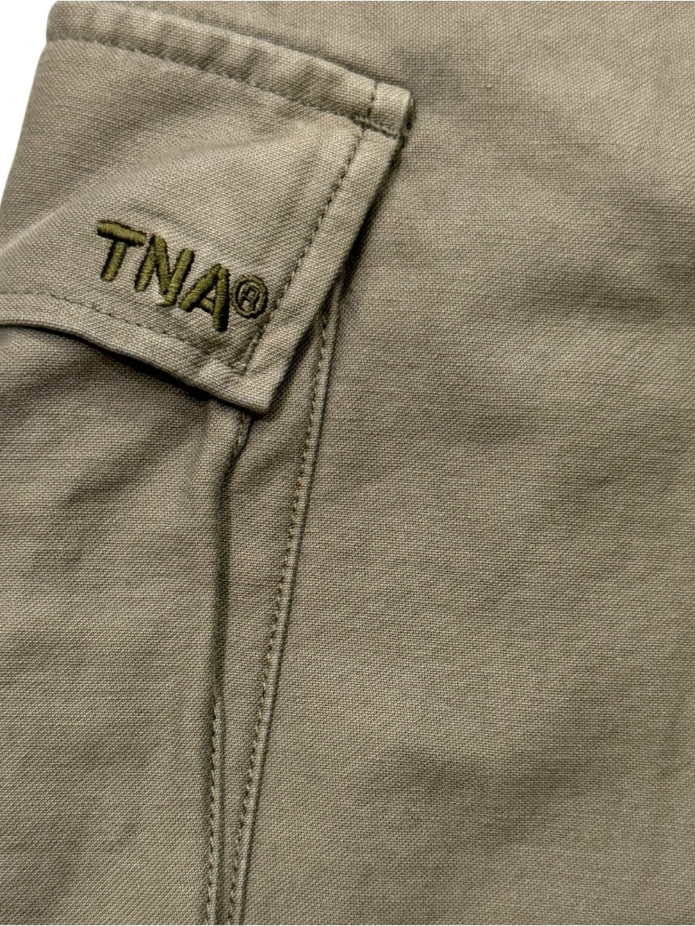 TNA Women’s Supply Cargo Pants / Utility Joggers – Olive Green – Size 6 - Picture 5 of 10